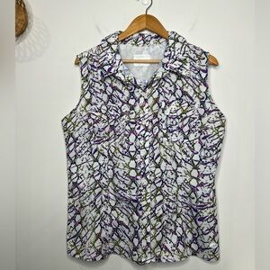 Reel Legends Sleeveless Top Women’s Size Large